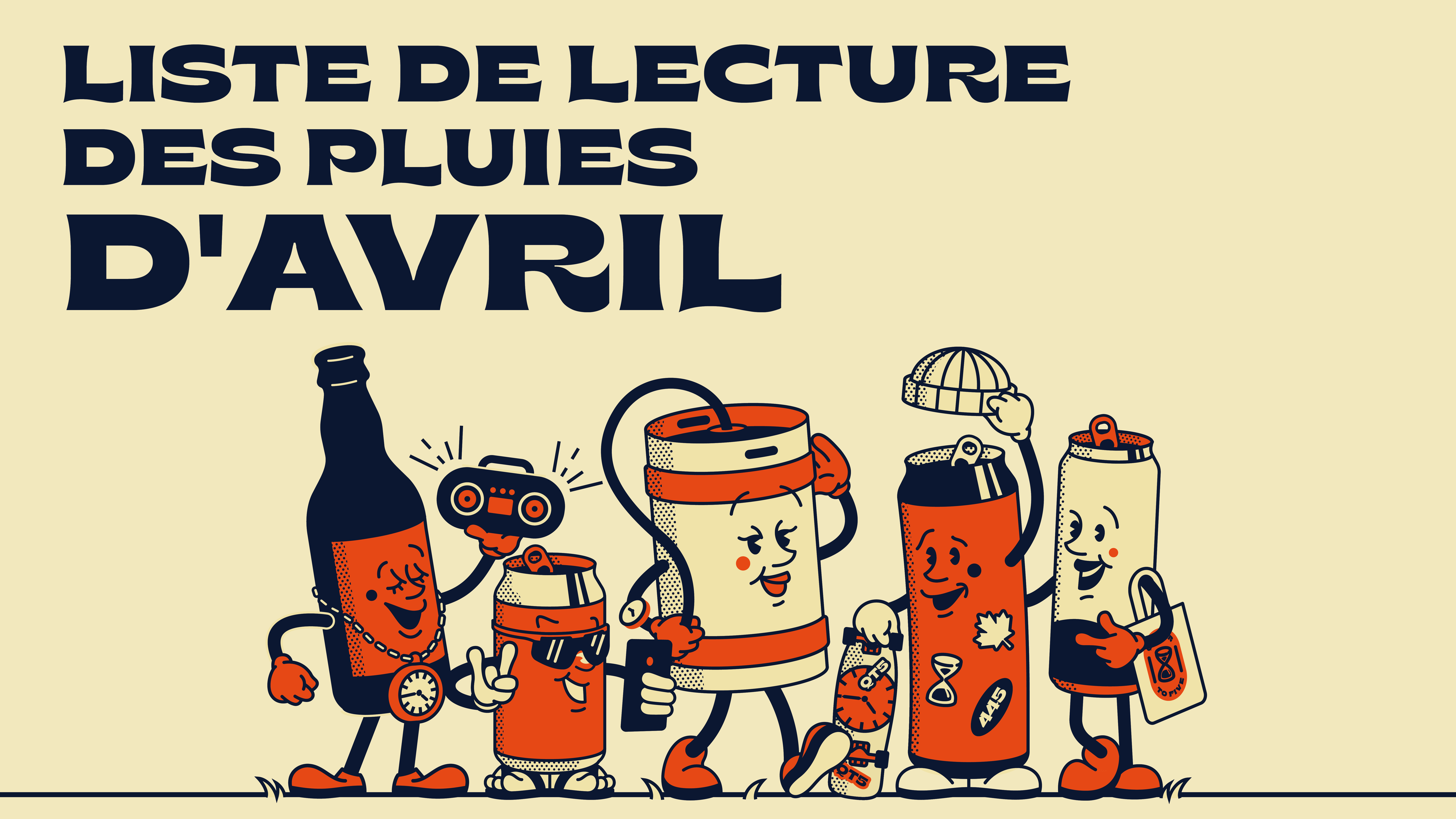 Liste de lecture des pluies d'avril