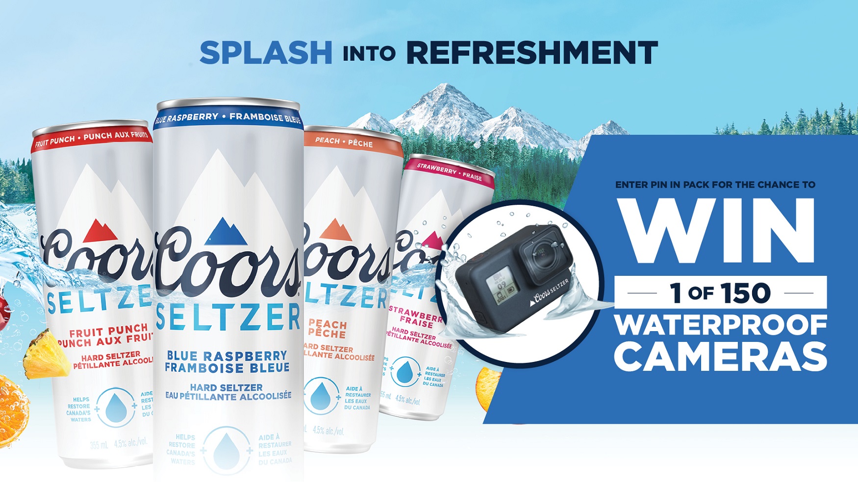 Coors Seltzer Splash into Refreshment