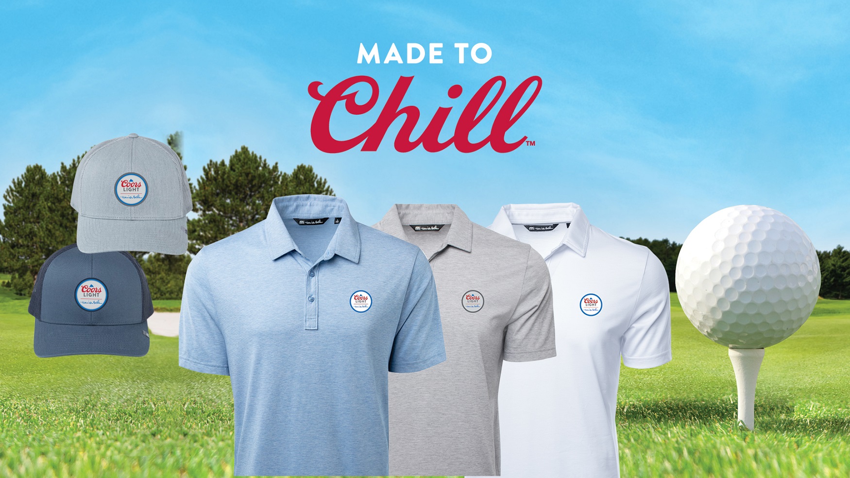 Coors Light x Travis Mathew Apparel