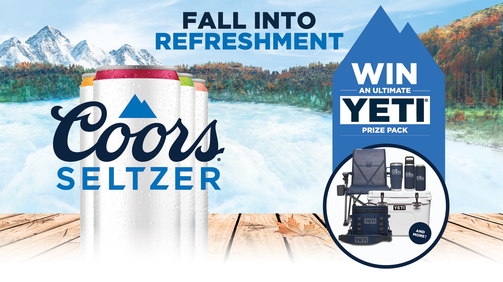 Coors Seltzer Yeti Prize Pack