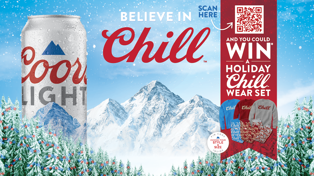 Enter The Coors Light Believe In Chill Contest