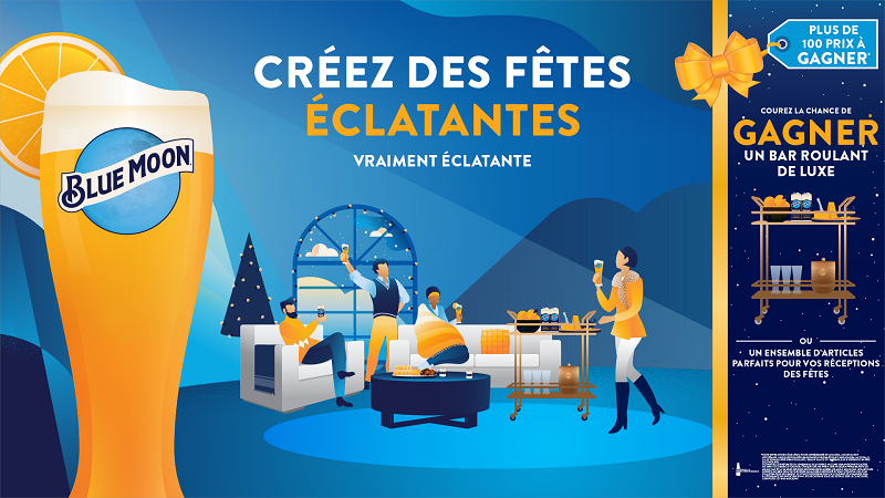 Blue Moon Créez des Fêtes Éclatantes