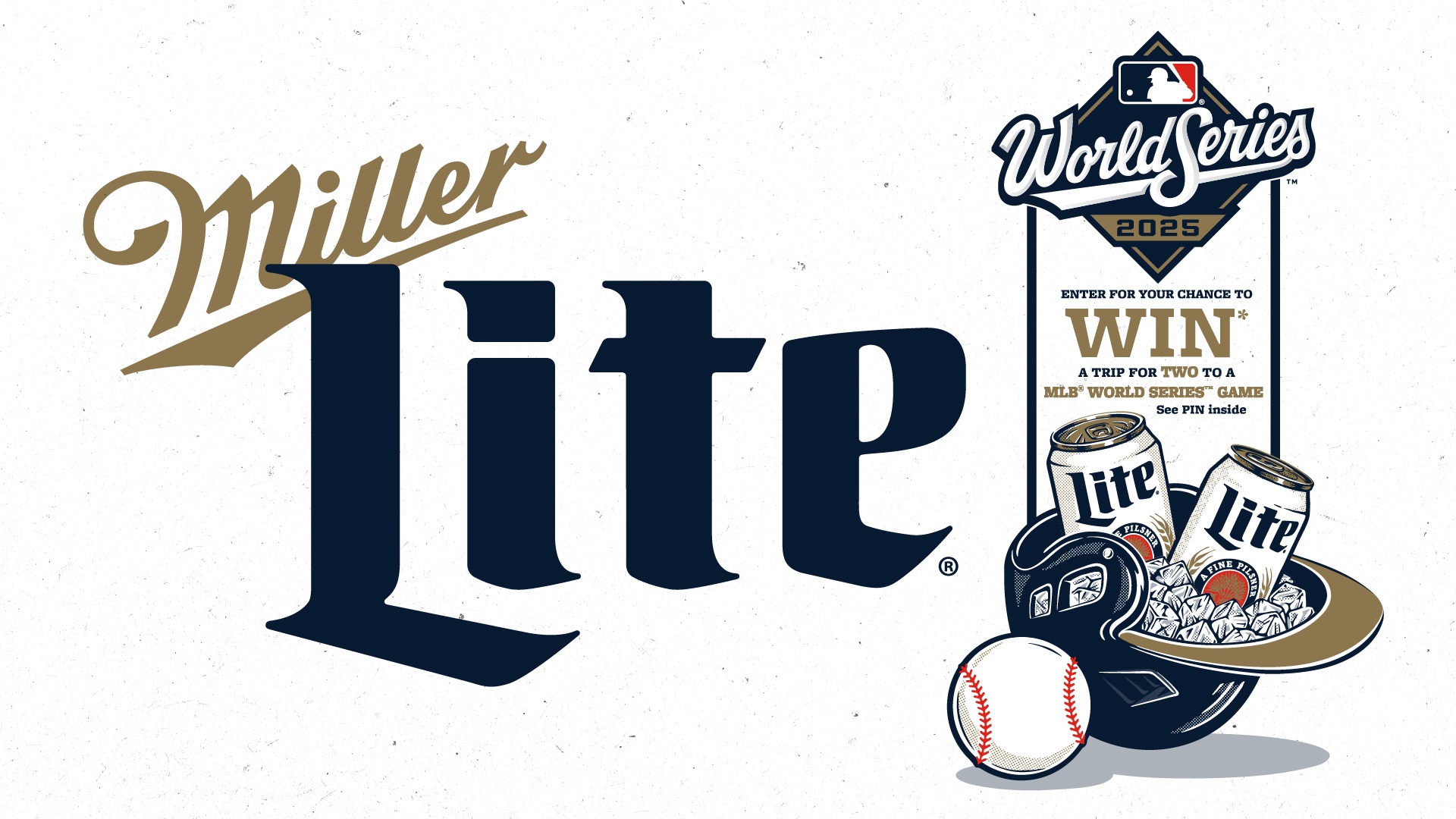 Enter for your change to win* a trip for two to a MLB World Series Game