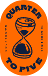 Quarter to 5 orange logo